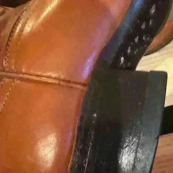 Men’s Brown HONDO Cowboy Boots size 9 1/2 D - Picture 8 of 13